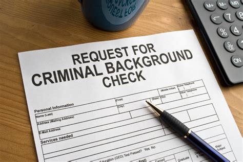 Criminal History Background Check Requirement .